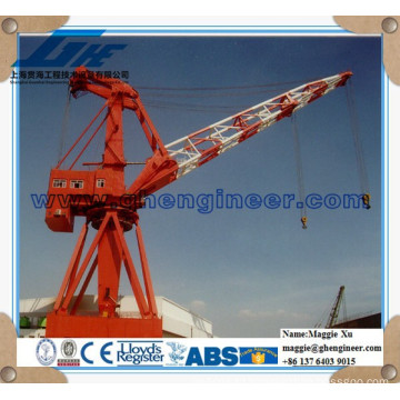 jetty harbour equipment portal crane electric mobile offshore portal crane